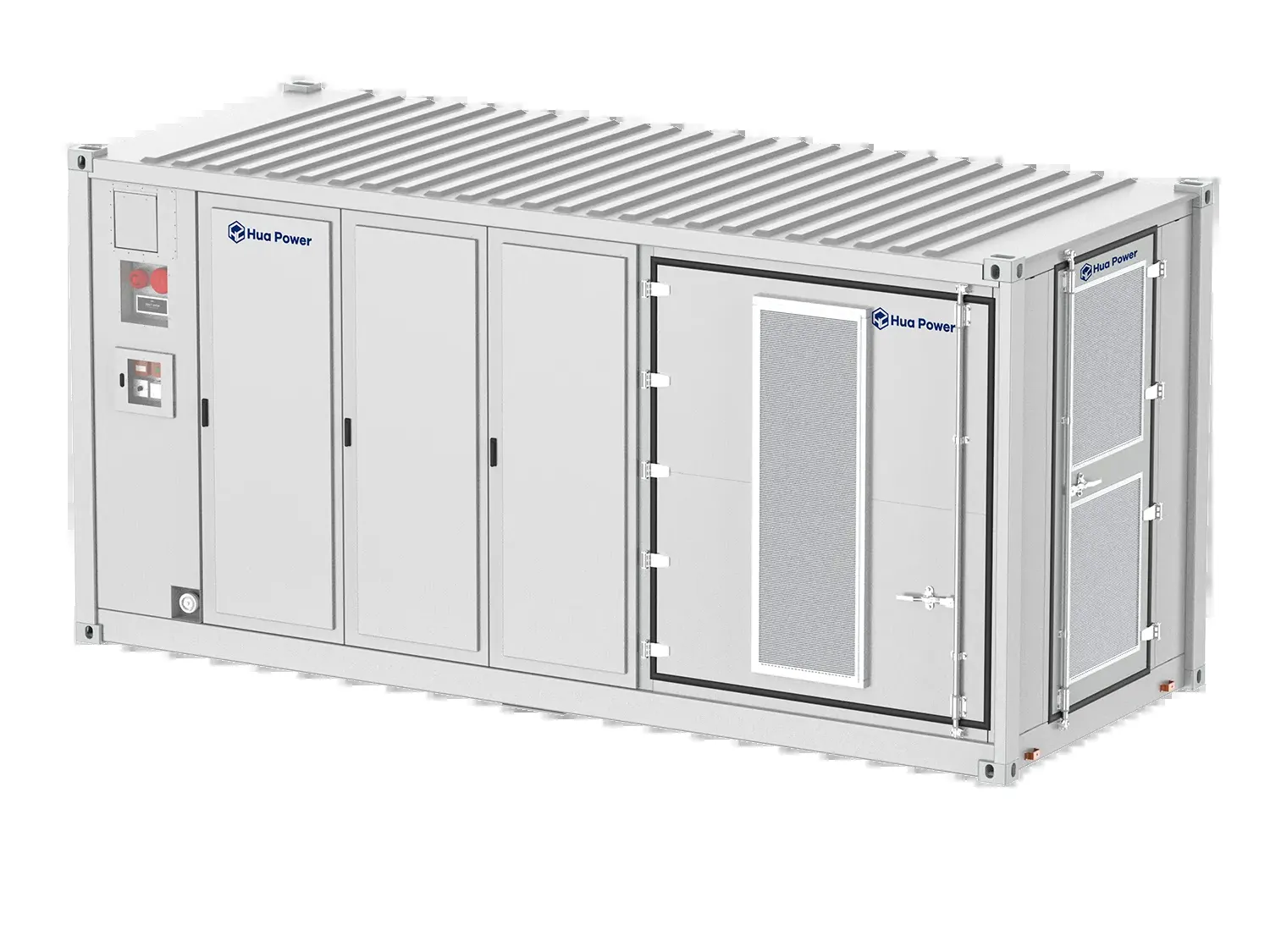 Hua Power 20-foot liquid-cooled battery storage container with integrated power conversion