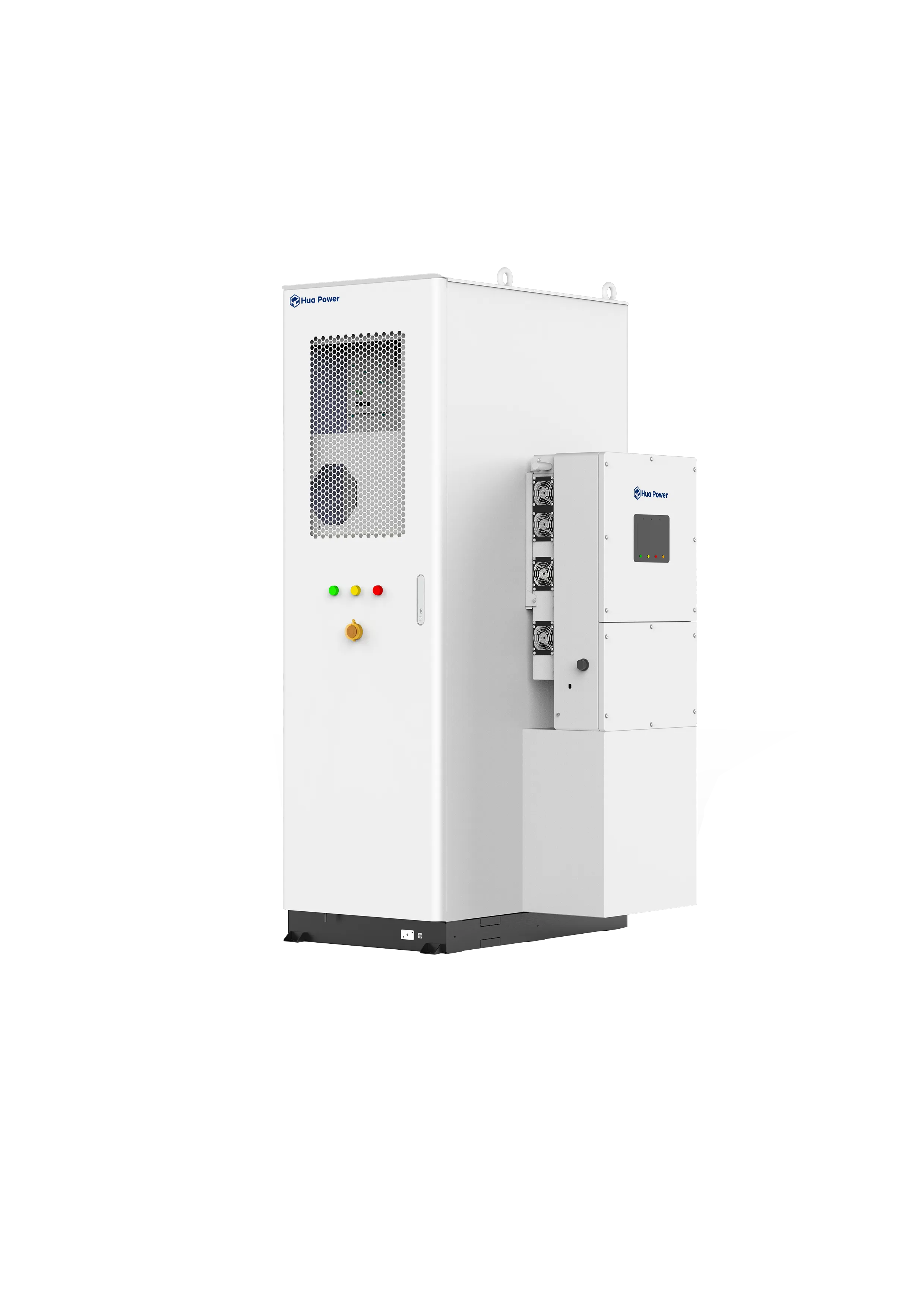 Hua Power C&I battery storage cabinet with integrated power conversion system (PCS)