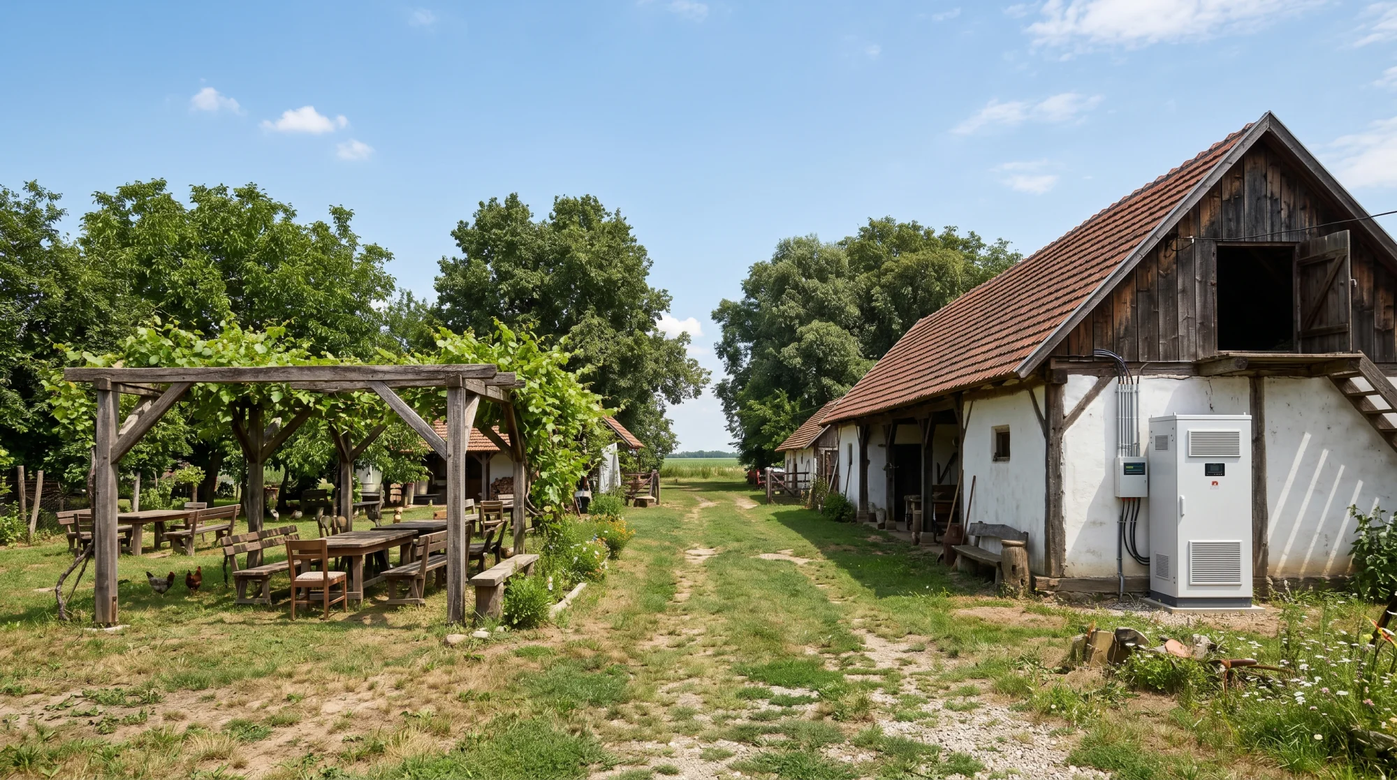 Kula Serbia agritourism farm 60kW/129kWh HC129P user-side ESS